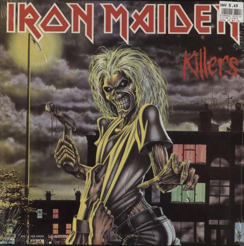 Iron Maiden Killers - Sealed vinyl LP album (LP record) UK IROLPKI869522