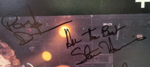 Iron Maiden Live - Autographed 12" vinyl single (12 inch record / Maxi-single) Japanese IRO12LI674404