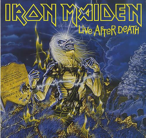 Iron Maiden Live After Death + Booklet 2-LP vinyl record set (Double LP Album) UK IRO2LLI244533
