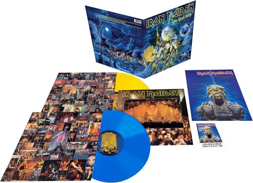 Iron Maiden Live After Death - 40th Anniversary Edition Blue & Yellow Vinyl - Sealed 2-LP vinyl record set (Double LP Album) UK IRO2LLI879804