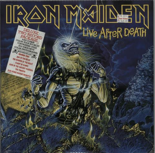 Iron Maiden Live After Death - Sealed 2-LP vinyl record set (Double LP Album) US IRO2LLI216152