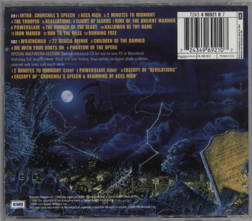 Iron Maiden Live After Death 2 CD album set (Double CD) UK IRO2CLI363116