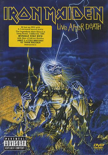 Iron Maiden Live After Death DVD US IRODDLI436624