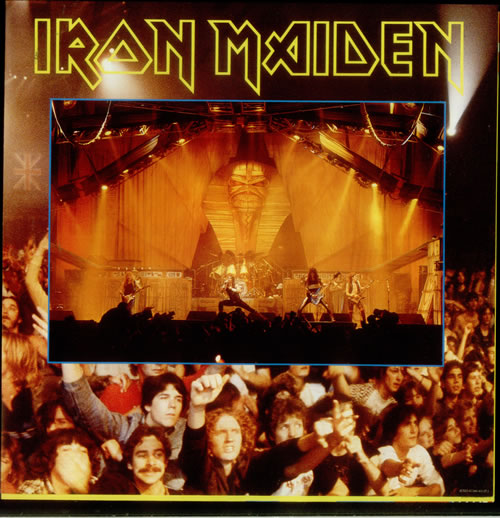 Iron Maiden Live After Death 2-LP vinyl record set (Double LP Album) Japanese IRO2LLI547485