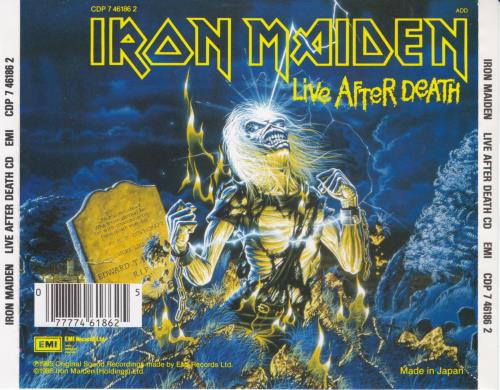 Iron Maiden Live After Death CD album (CDLP) UK IROCDLI656959