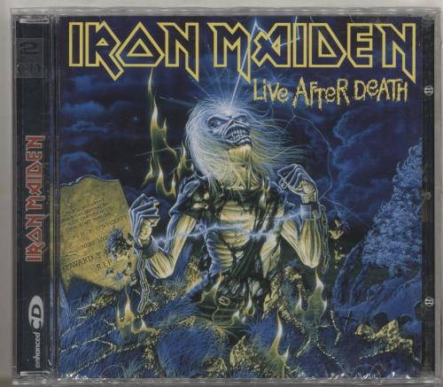 Iron Maiden Live After Death 2 CD album set (Double CD) Argentinean IRO2CLI713699