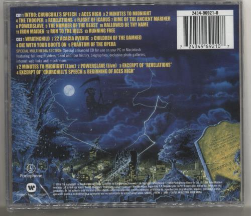 Iron Maiden Live After Death 2 CD album set (Double CD) Argentinean IRO2CLI713699