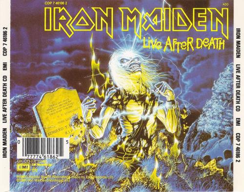 Iron Maiden Live After Death CD album (CDLP) UK IROCDLI742651