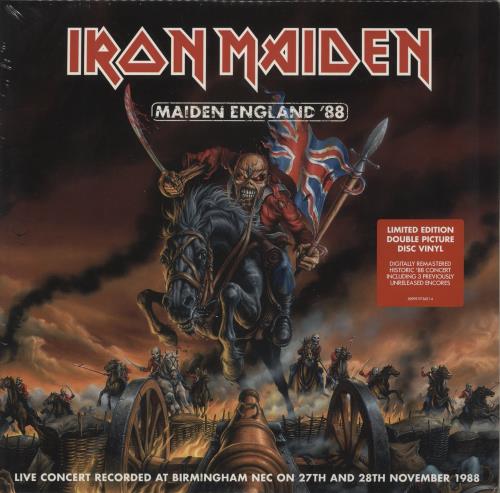 Iron Maiden Maiden England '88 - Sealed picture disc LP (vinyl picture disc album) UK IROPDMA580830