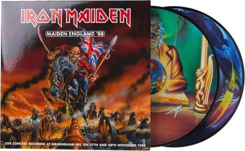 Iron Maiden Maiden England '88 - Sealed picture disc LP (vinyl picture disc album) UK IROPDMA580830