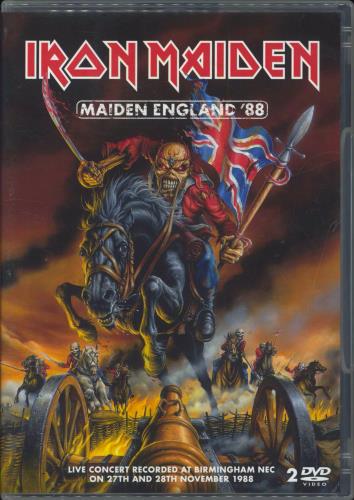 Iron Maiden Maiden England '88 DVD UK IRODDMA794732