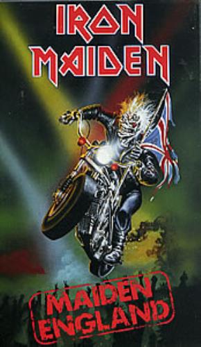 Iron Maiden Maiden England video (VHS or PAL or NTSC) UK IROVIMA284094