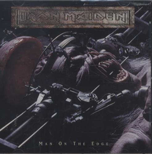 Iron Maiden Man On The Edge CD single (CD5 / 5") Canadian IROC5MA84788