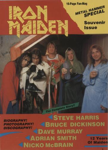 Iron Maiden Metal Attack - Metal Hammer Special No.5/90 + Metal Hammer Souvenir Issue magazine UK IROMAME869856