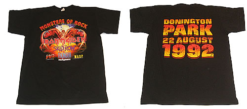 Iron Maiden Monsters Of Rock 1992 clothing UK IROMCMO356292
