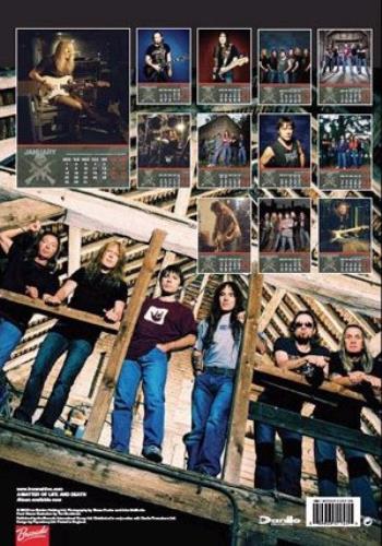 Iron Maiden Official Calendar 2007 calendar UK IROCAOF353533