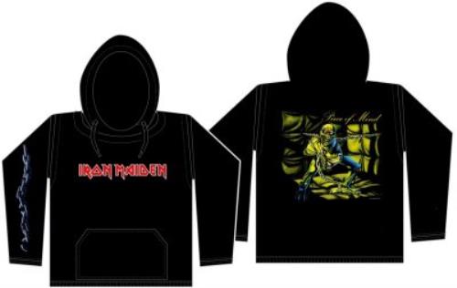 Iron Maiden Piece Of Mind Hoodie - XL clothing UK IROMCPI351018