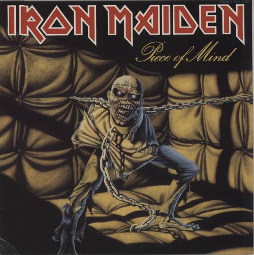Iron Maiden Piece Of Mind vinyl LP album (LP record) Japanese IROLPPI133836