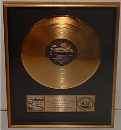 Iron Maiden Piece Of Mind award disc US IROAWPI255111