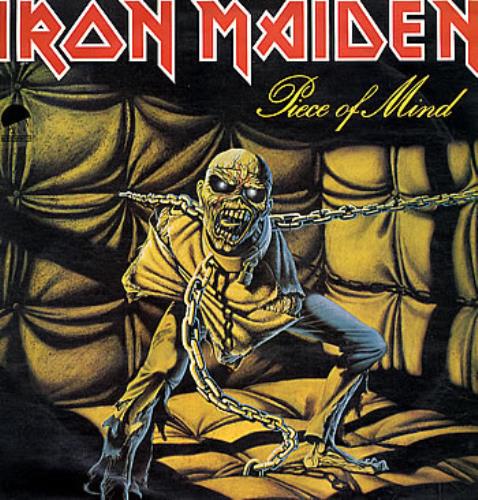 Iron Maiden Piece Of Mind vinyl LP album (LP record) Colombian IROLPPI266373