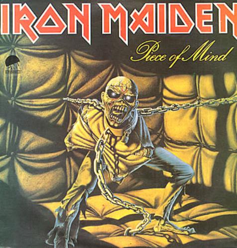 Iron Maiden Piece Of Mind vinyl LP album (LP record) Colombian IROLPPI323100