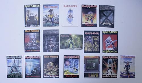 Iron Maiden Postcards memorabilia UK IROMMPO531879
