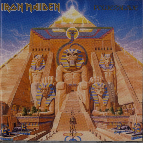 Iron Maiden Powerslave CD album (CDLP) Australian IROCDPO478385
