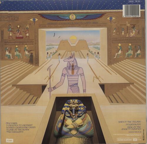 Iron Maiden Powerslave vinyl LP album (LP record) French IROLPPO675255