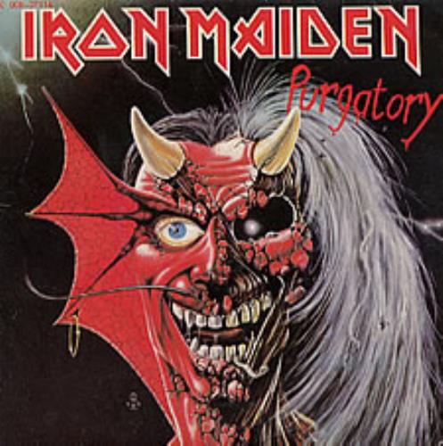 Iron Maiden Purgatory 7" vinyl single (7 inch record / 45) French IRO07PU241169