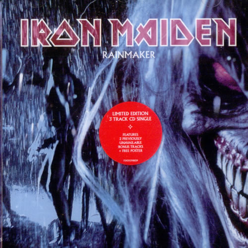 Iron Maiden Rainmaker CD single (CD5 / 5") UK IROC5RA527290