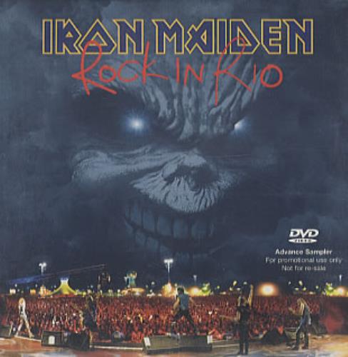 Iron Maiden Rock In Rio DVD UK IRODDRO219164