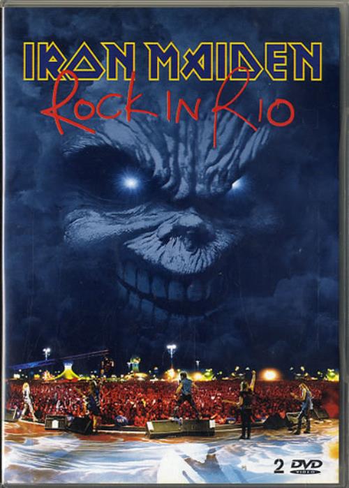 Iron Maiden Rock In Rio DVD UK IRODDRO593032