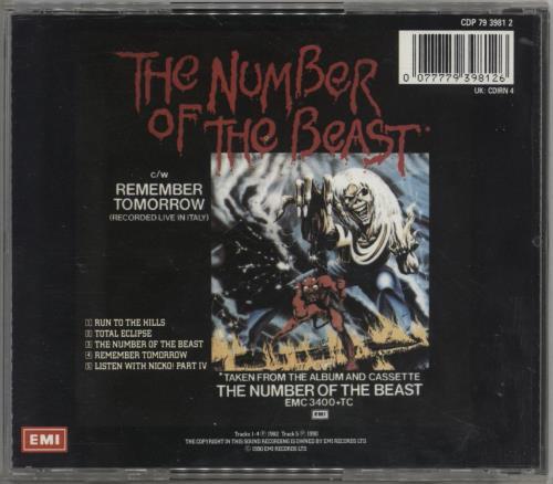Iron Maiden Run To The Hills - Stickered + Voucher CD single (CD5 / 5") UK IROC5RU869639