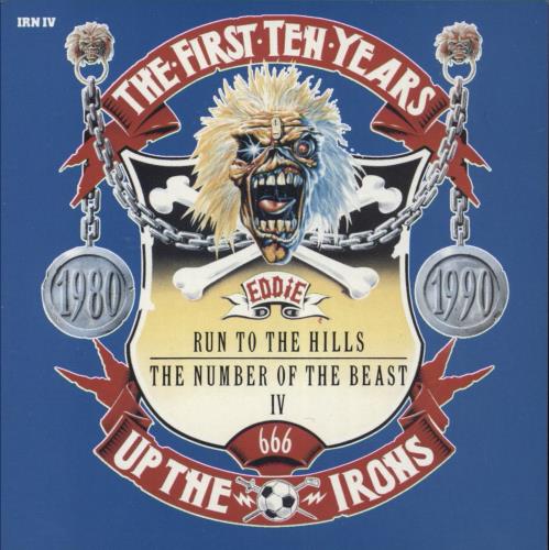 Iron Maiden Run To The Hills - Stickered + Voucher CD single (CD5 / 5") UK IROC5RU869639