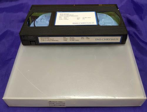 Iron Maiden Run To The Hills video (VHS or PAL or NTSC) UK IROVIRU217905