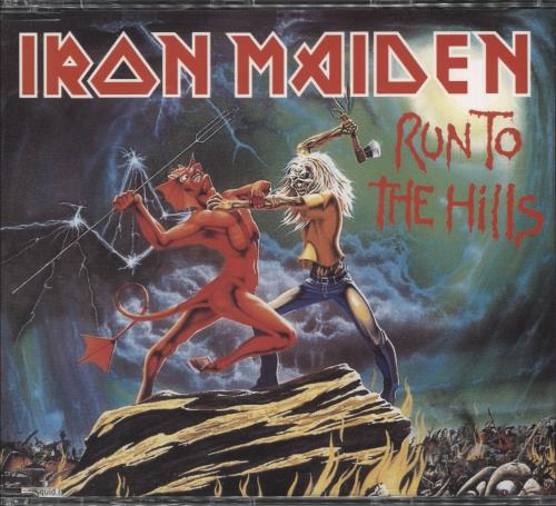 Iron Maiden Run To The Hills CD single (CD5 / 5") Japanese IROC5RU745719