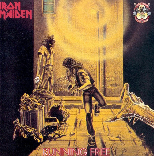 Iron Maiden Running Free CD single (CD5 / 5") UK IROC5RU203317