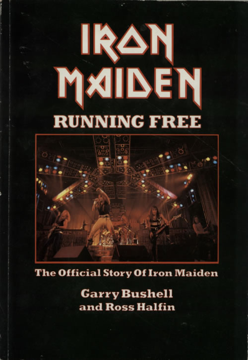 Iron Maiden Running Free book UK IROBKRU592668
