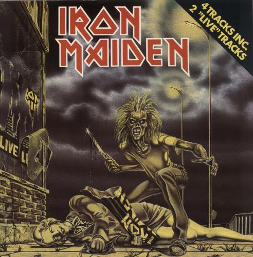 Iron Maiden Sanctuary - Uncensored - VG 12" vinyl single (12 inch record / Maxi-single) Dutch IRO12SA835757