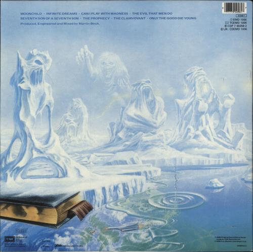 Iron Maiden Seventh Son Of A Seventh Son - Complete - EX vinyl LP album (LP record) UK IROLPSE506324