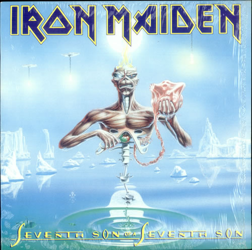 Iron Maiden Seventh Son Of A Seventh Son - Shrink vinyl LP album (LP record) US IROLPSE519347