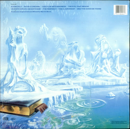 Iron Maiden Seventh Son Of A Seventh Son - Shrink vinyl LP album (LP record) US IROLPSE519347