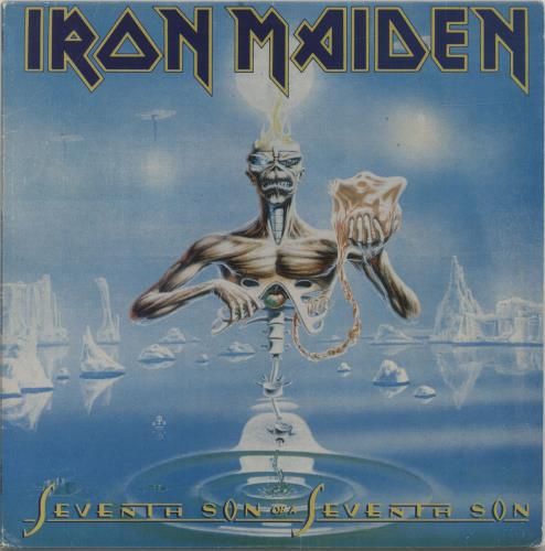 Iron Maiden Seventh Son Of A Seventh Son vinyl LP album (LP record) Greek IROLPSE667625