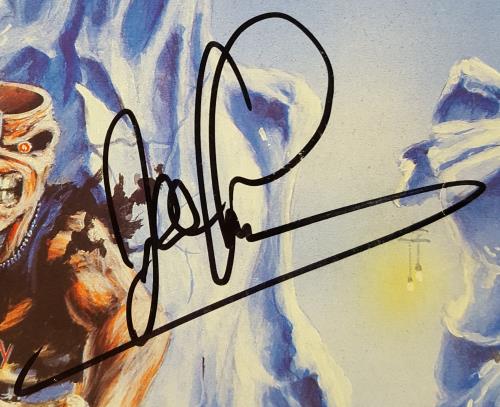 Iron Maiden Seventh Tour Of A Seventh Tour - Autographed tour programme UK IROTRSE281069