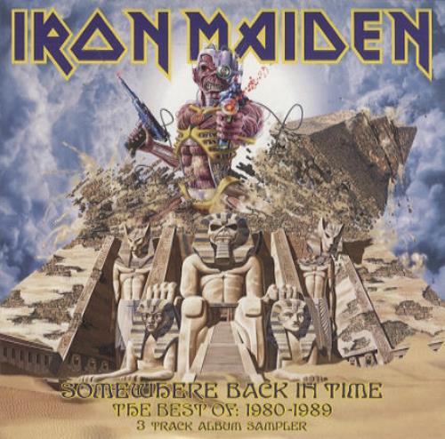Iron Maiden Somewhere Back In Time CD single (CD5 / 5") UK IROC5SO438811