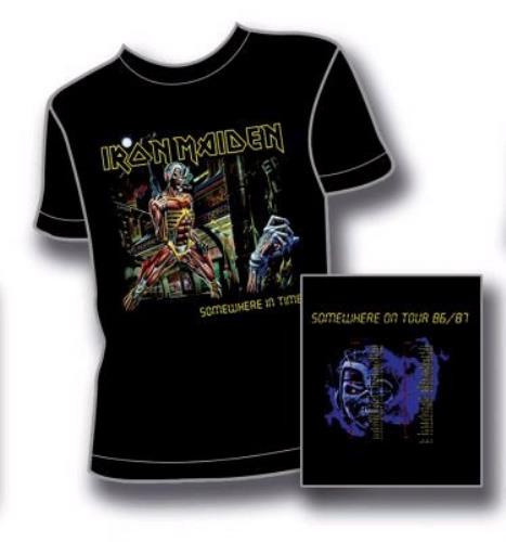Iron Maiden Somewhere In Time T-Shirt - Medium t-shirt UK IROTSSO393629