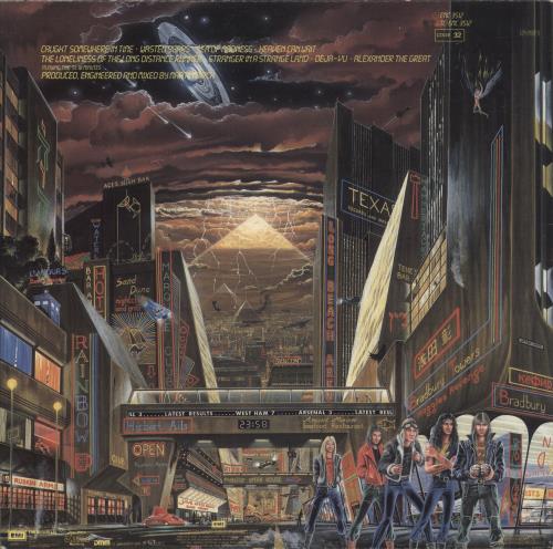 Iron Maiden Somewhere In Time vinyl LP album (LP record) New Zealand IROLPSO275550