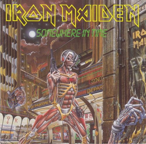 Iron Maiden Somewhere In Time CD album (CDLP) US IROCDSO708337