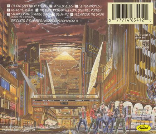 Iron Maiden Somewhere In Time CD album (CDLP) US IROCDSO708337