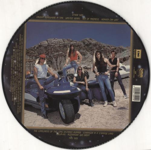 Iron Maiden Somewhere In Time picture disc LP (vinyl picture disc album) Dutch IROPDSO732706